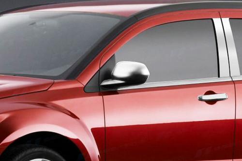 Ses trims ti-mc-122f dodge caliber mirror covers car chrome trim 3m brand new