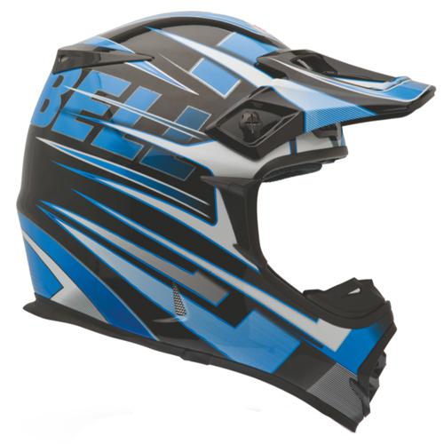 Bell mx-2 motocross helmet breaker blue size x-small