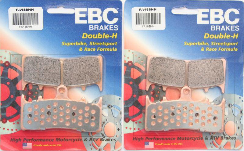 Ebc front brake pads suzuki 99-07 gsx1300r hayabusa fa188hh
