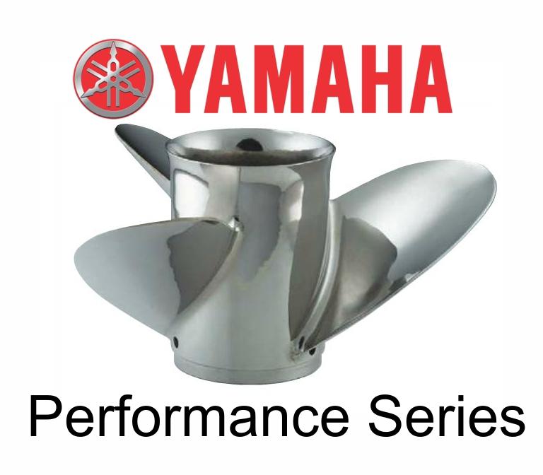 Oem yamaha stainless performance 3 blade propeller 13 1/4 x 20 mar-gyt3b-v4-20