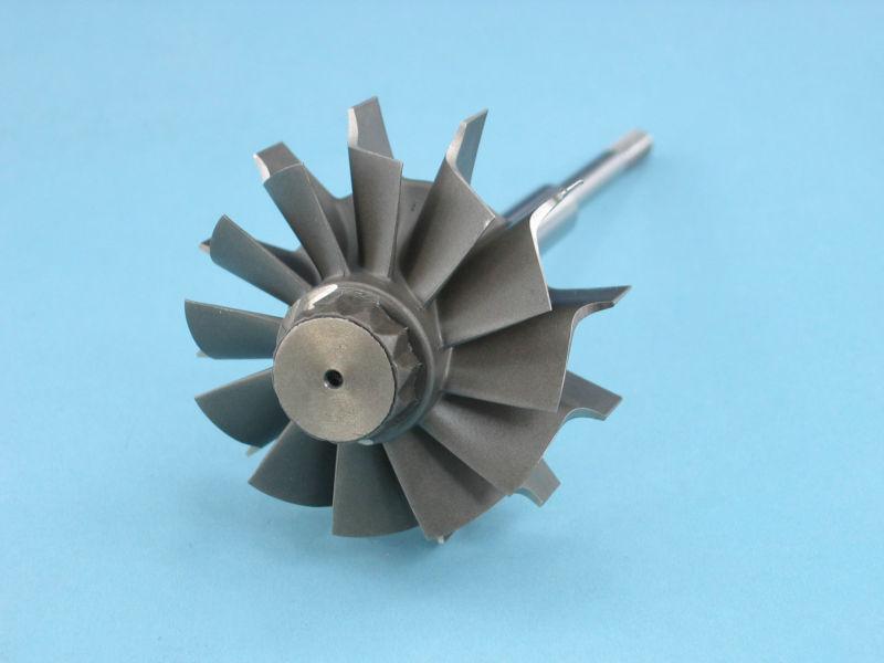 Holset turbine wheel shaft h1c hx35 hx35w ind 70.00mm  exd 60.00mm  