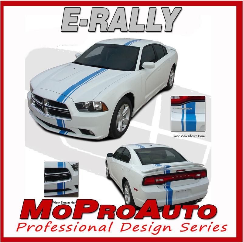 2014 dodge charger e rally racing stripes decals - pro grade 3m graphics 3mg