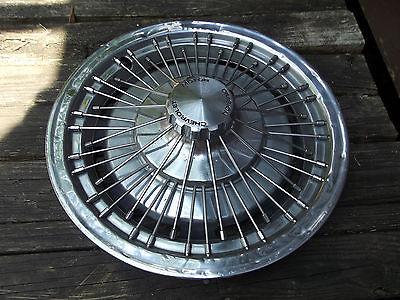 71 72 73 74 75 76 chevy wire spoke hubcap wheel cover monte carlo, chevelle