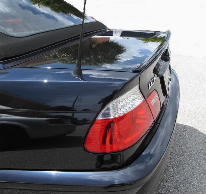 1999-2006 bmw 3 series cabrio e46 m3 style rear trunk lip spoiler (painted)