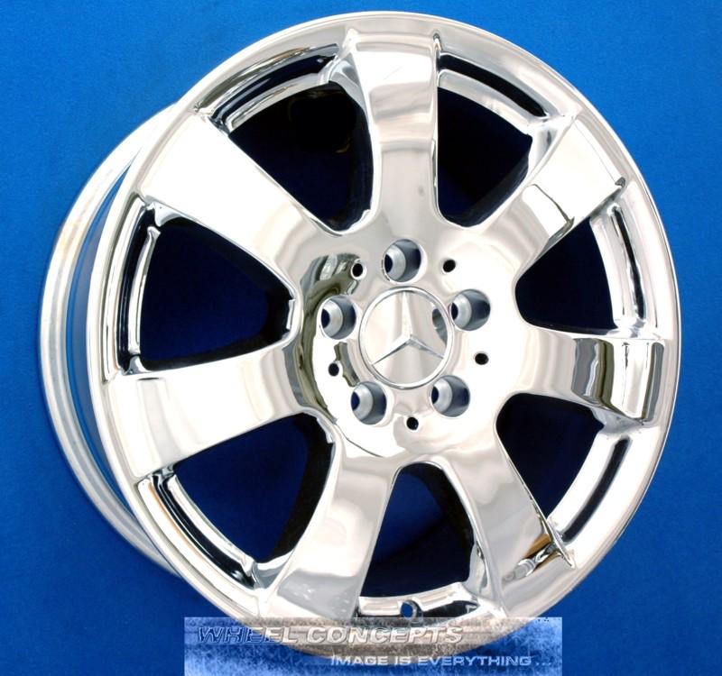 Mercedes ml320 ml350 17 inch chrome wheels ml 320 350