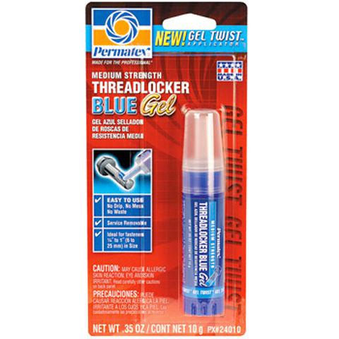 Permatex medium strength thread  locker blue gel 24010