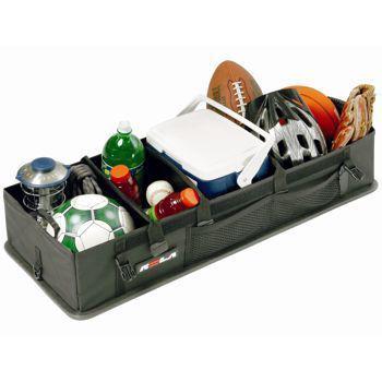 Cars and trucks trunk organizer collapsible 38" x 15" x 7" premium-quality