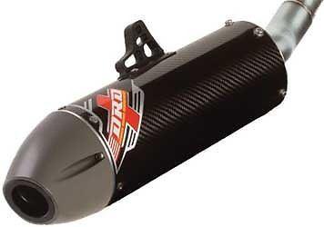 Dr.d (7070) ti/cf race exhaust system for honda crf450r aluminum