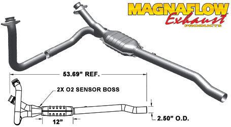Magnaflow catalytic converter 93616 dodge ram 1500