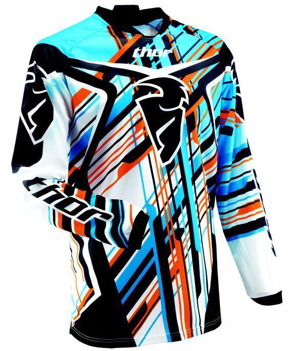 Thor 2013 phase stix blue mx motorcross atv jersey xxl 2x-large new