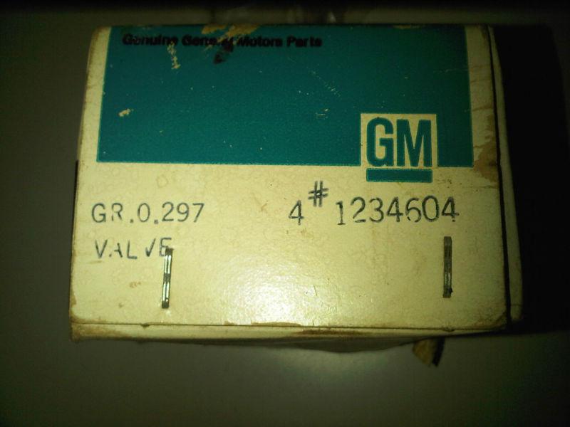 1970 buick 455 stage 1* 2.125 swirl polish int. valve * gm # 1234604 * nos *