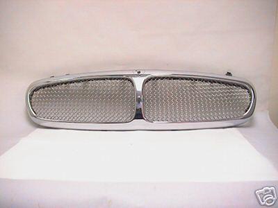 Jaguar x type top stainless st. mesh grill grille upper