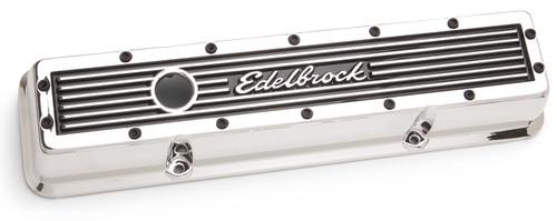 Edelbrock 42484 elite series; valve cover