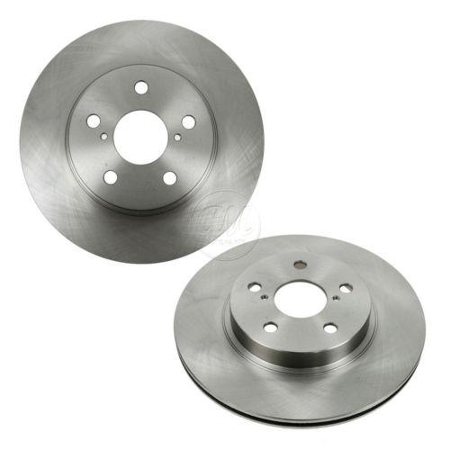 Disc brake rotor front pair set for 96-00 toyota rav 4 rav4 new