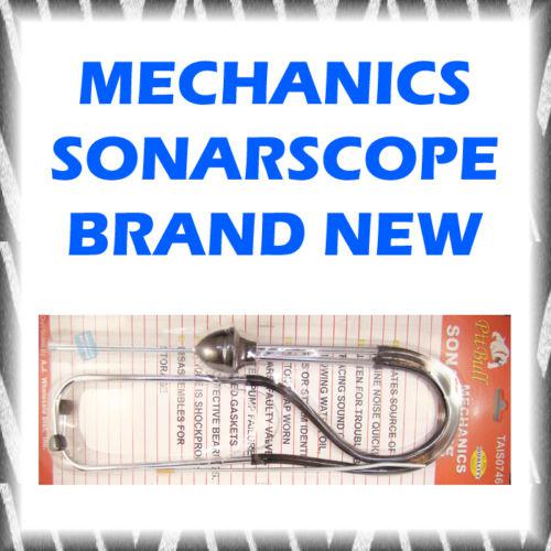 Mechanics sonarscope engine noise stethoscope pinpoint automotive sound detector