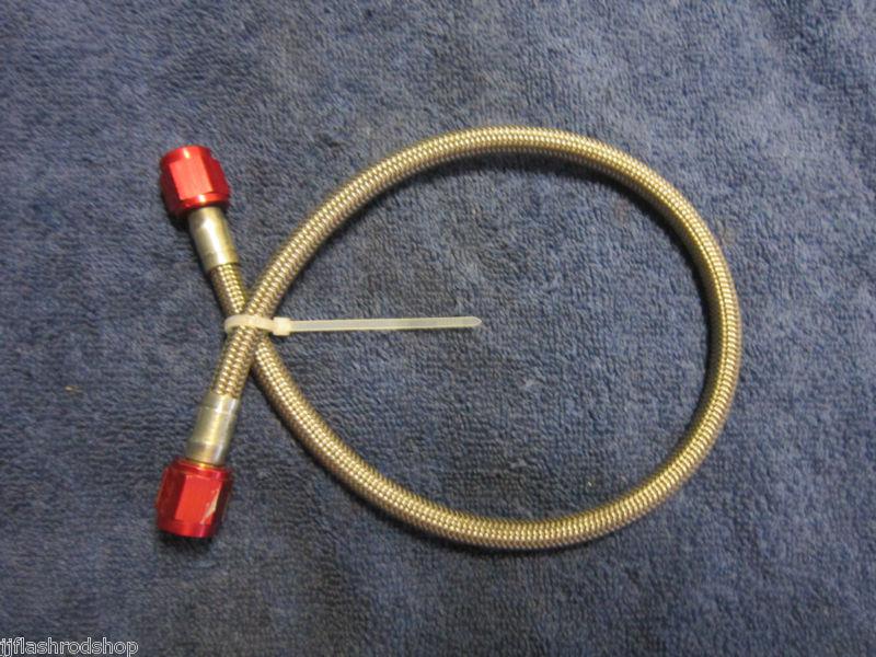Nos 18 inch -4 an nitrous or fuel solenoid hose, nice