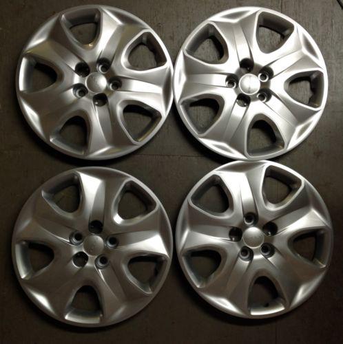 17" factory oem chrysler 200 hubcaps silver hub cap 5 lug 4726163aa set 4 8039