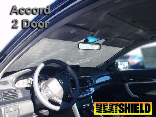 Sunshade for honda accord coupe 2013 with lane warning system heatshield