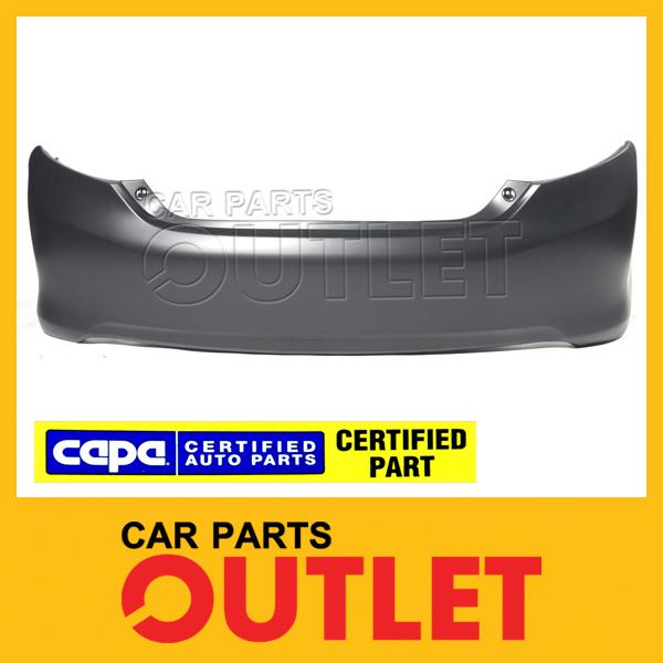 2012-2013 toyota camry rear bumper cover new to1100296c primered capa le hybrid
