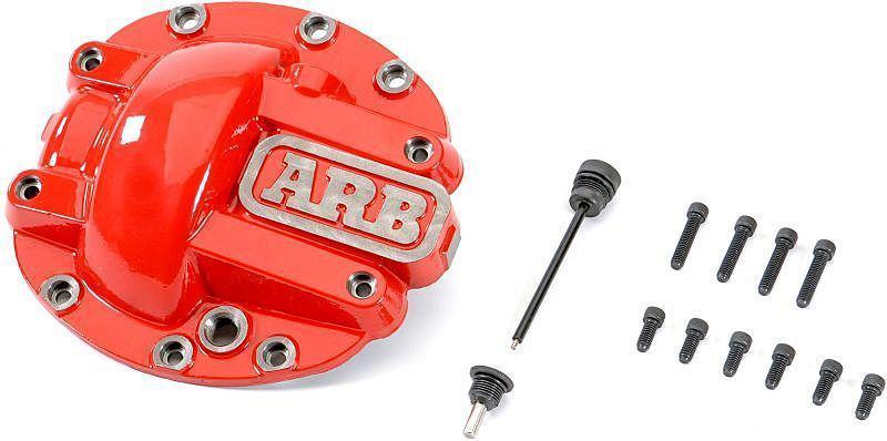 Arb differential cover for dana 35 axles (0750004) red - plus free lube locker