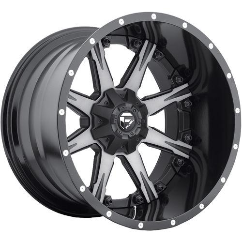 20x9 black machined fuel nuts wheels 6x135 6x5.5 +1 gmc k-1500 lexus lx 450
