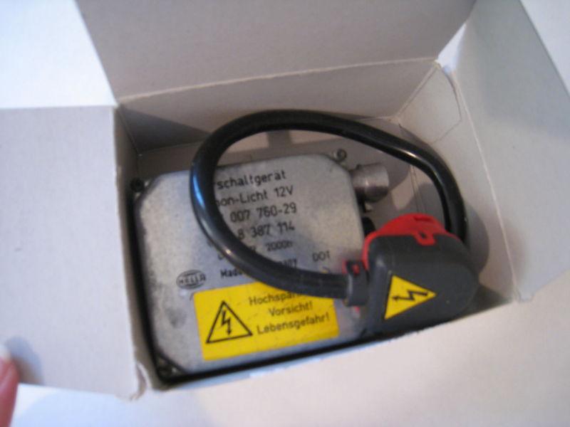 Bmw e39 xenon headlight control unit oem new in box hella p/n 63 12 8 387 114