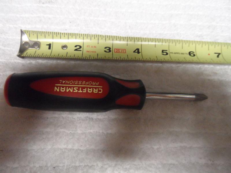 Craftsman professional no. 2 x 2 in. screwdriver, phillips - part # 41785 stubby