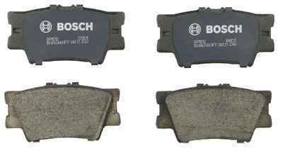 Bosch bp1212 brake pad or shoe, rear-bosch quietcast brake pads
