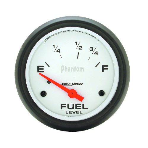 Auto meter 5815 phantom; electric fuel level gauge