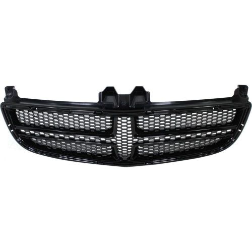 New 2012 2014 ch1200364 fits dodge charger  grille insert srt-8 black 1sf03dx8aa