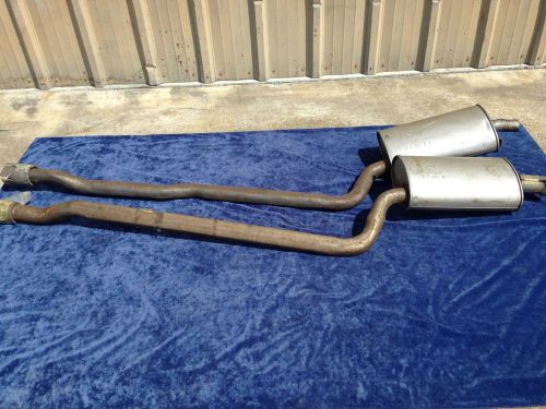 Nos off road mufflers 3845735 and 3845736 for 1963 to 1967 corvette