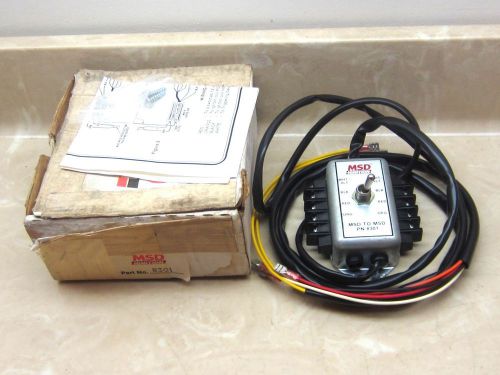 Nos msd 8301 msd to msd changeover switch