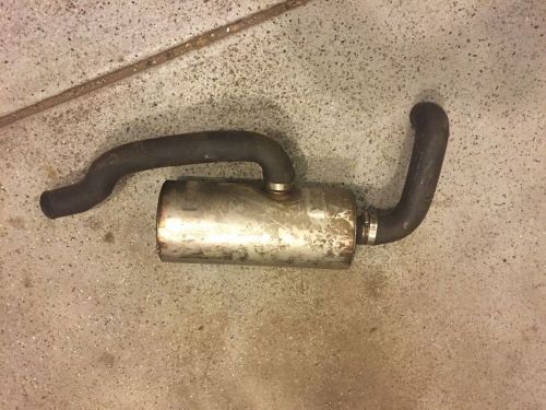 Jet ski water box muffler stainless steel nelson