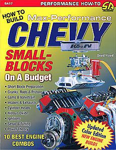 Sa design sa57 book: how to build max performance chevy small blocks on a budget