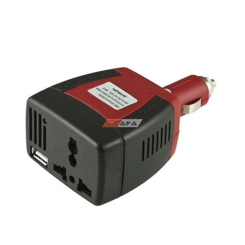 Universal power inverter car boat charger for laptop, mobile gps tablets games