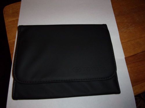 Buy OEM Toyota Owner's Manual Case Cover Holder Black in Naugatuck