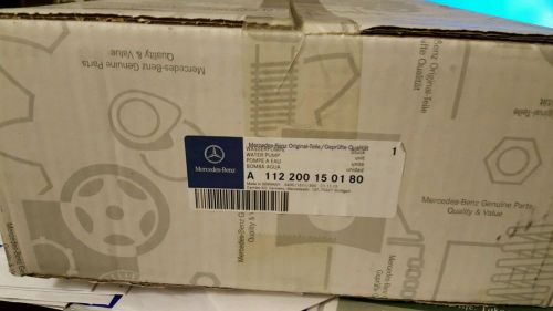 New oem mercedes-benz water s500 pump &amp; thermostat