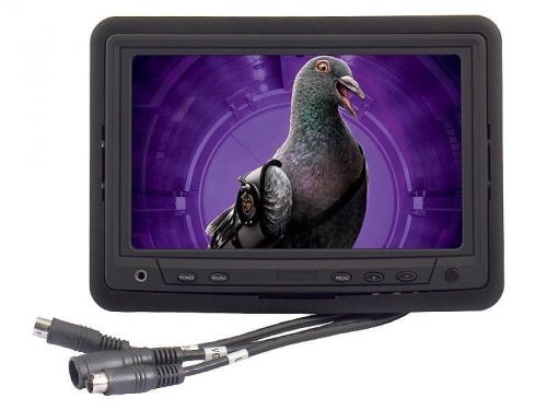 Headrest/desktop in-car tft lcd touch screen pc monitor vga video game display