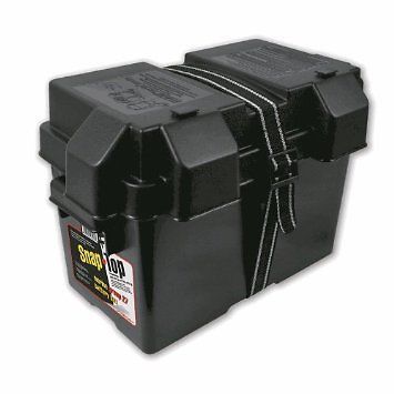 Noco hm327bks group 27 snap-top battery box for automotive, marine, and rv