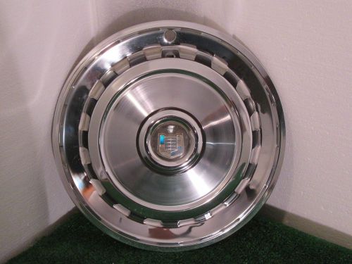 1958 mercury hubcap 14&#034; oem, stainless