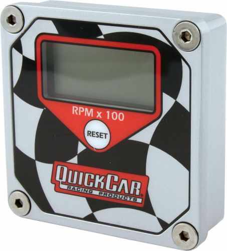 Quickcar 611-099 quickcar flag lcd tachometer imca dirt racing circle track