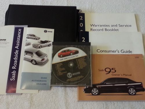 2000 saab 9-5 95 owners manual + extras
