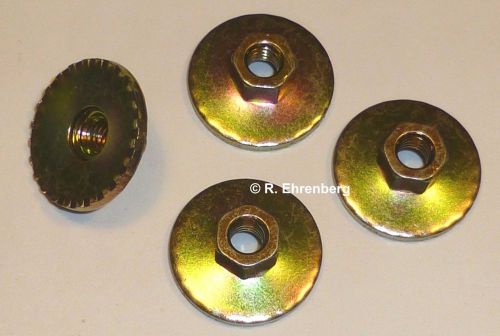 ■■ nos ■■ mopar seat mounting nuts plymouth dodge chrysler 4-pack 100% correct