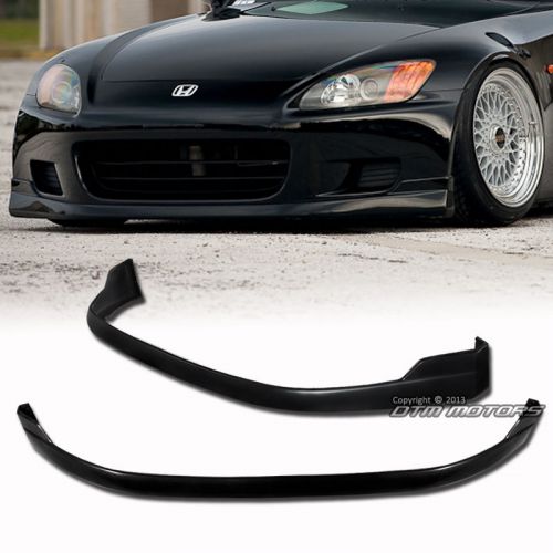 Type r tr style polyurethane front bumper lip wing for 2004-2008 honda s2000