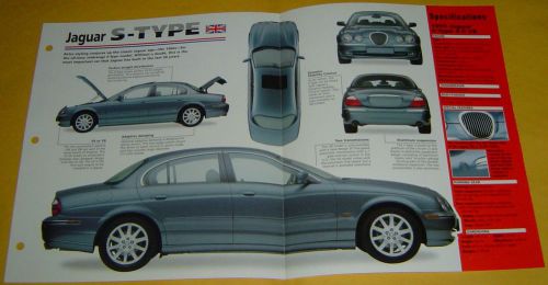 1998 1999 jaguar s-type 4.0 v8 3996cc 281 hp esfi imp info/specs/photo 15x9