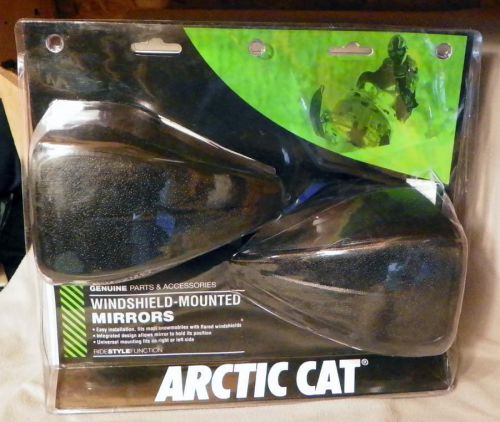 Artic cat windshield mounted mirrors 2639-169 kit of 2 mirrors  new