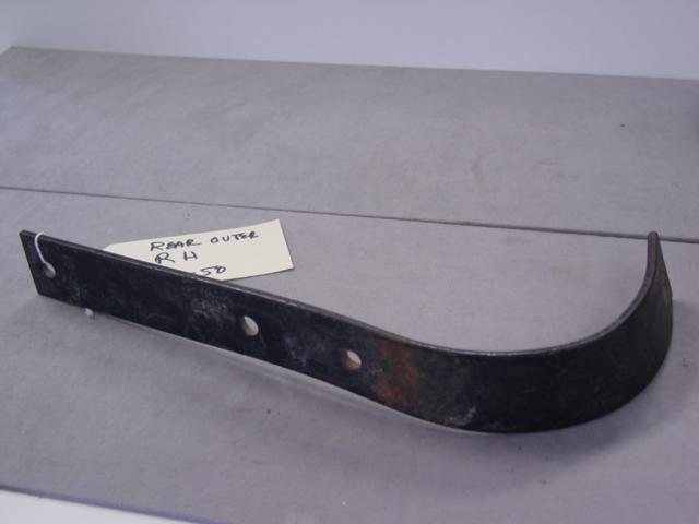 49 50 1949 1950 chev chevy chevrolet rear outer bumper bracket right side nos!