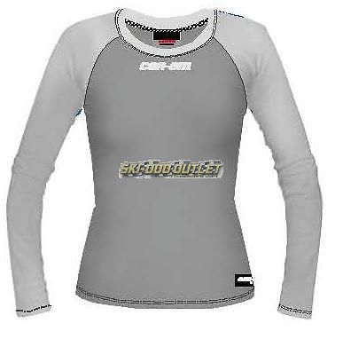 Can-am -ladies kappa designed for can-am long sleeve tee -gray