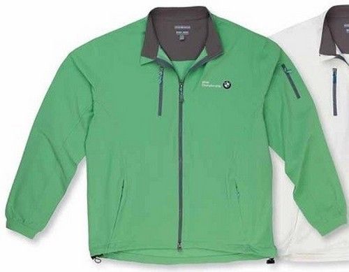 Bmw peter millar halifax performance windblock jacket men volley green m medium