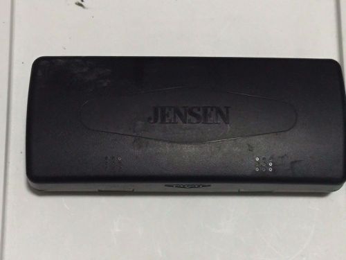 Original  jensen  radio faceplate carrying case  for one and half din faceplates